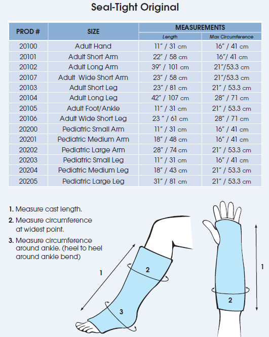 Original Foot/Leg Cast and Bandage Protector